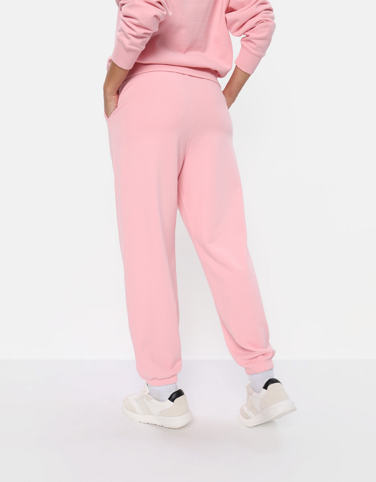 Pink baggy joggers cheap
