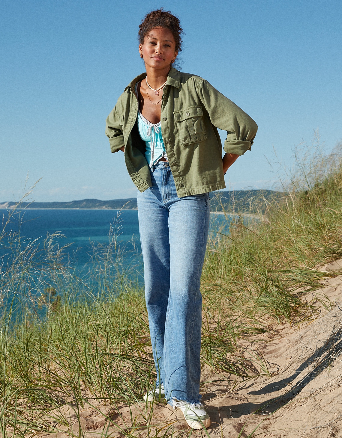 American eagle outfitters hot sale wide leg jeans