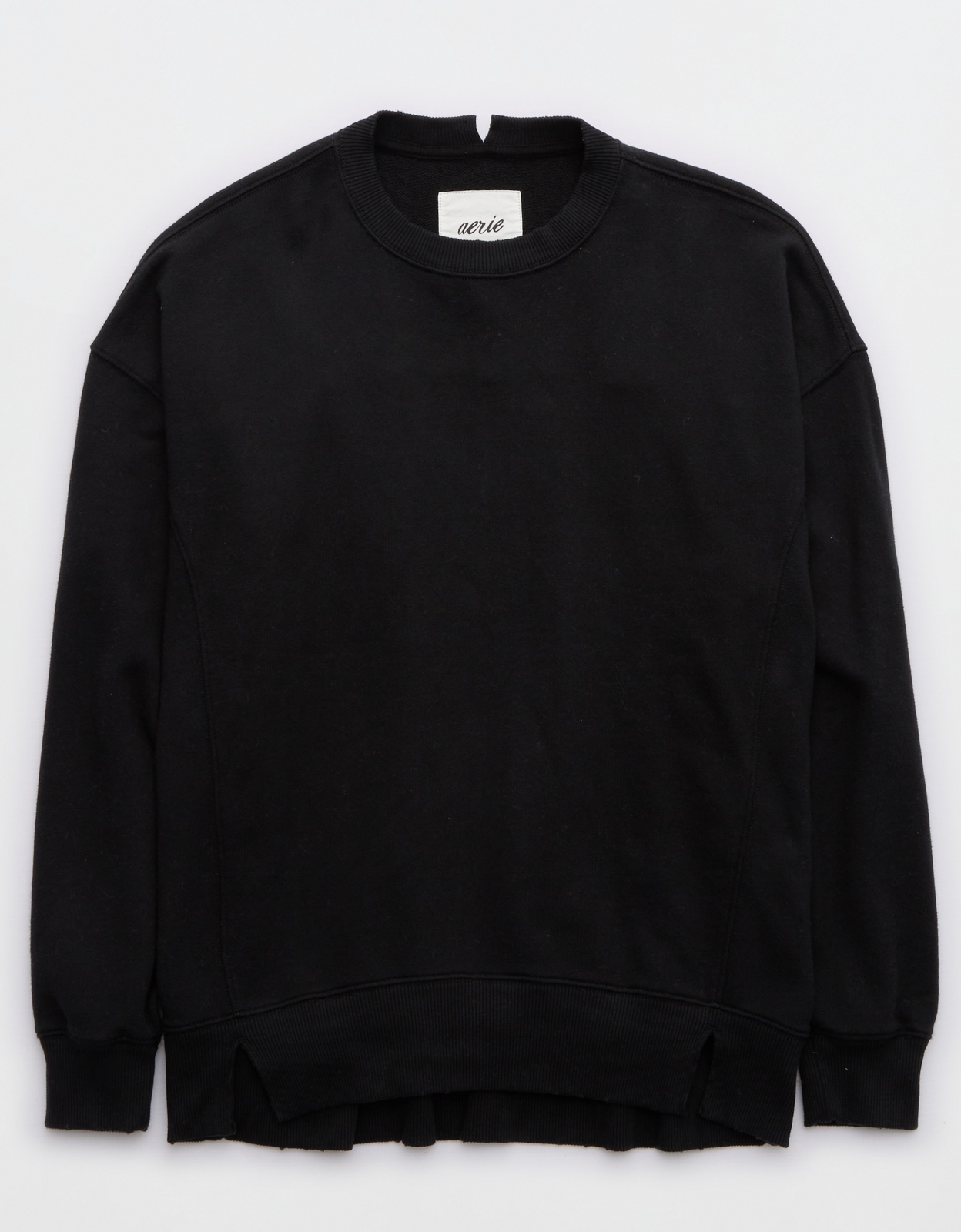 Aerie black sweatshirt deals