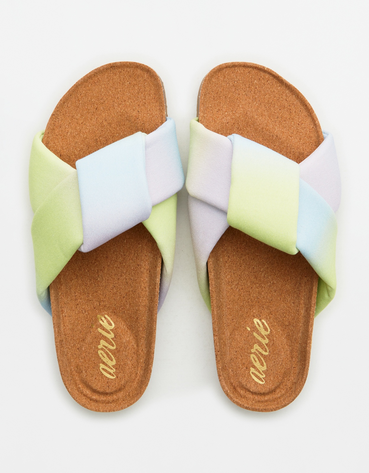 Shop Aerie Puffy Twist Sandal online American Eagle Outfitters