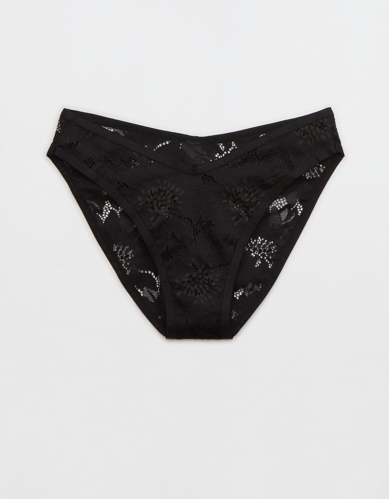 Shop Aerie Midnight Lace High Cut Bikini Underwear online