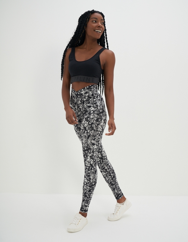 Shop OFFLINE By Aerie Real High Waisted Crossover Legging online