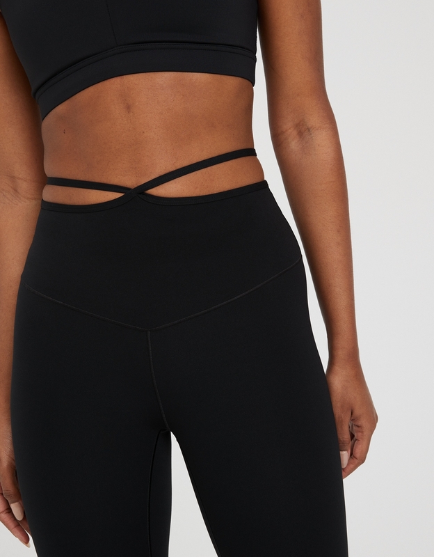 Shop OFFLINE By Aerie Real Me Strappy Flare Legging online