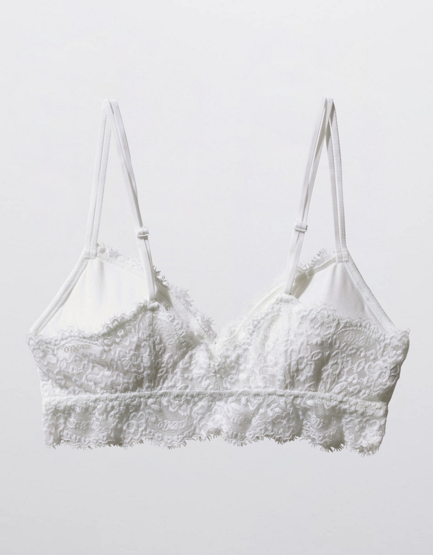 Shop Aerie Lace Padded Push Up Bralette online